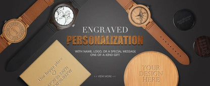 GEN Z - Men Watch Wooden Luxury Brand Quartz Wristwatches Custom Gift