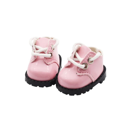 LABUBU Leather Shoes Suitable for 17cm Cotton Dolls Shoes Boots Accessories Toys