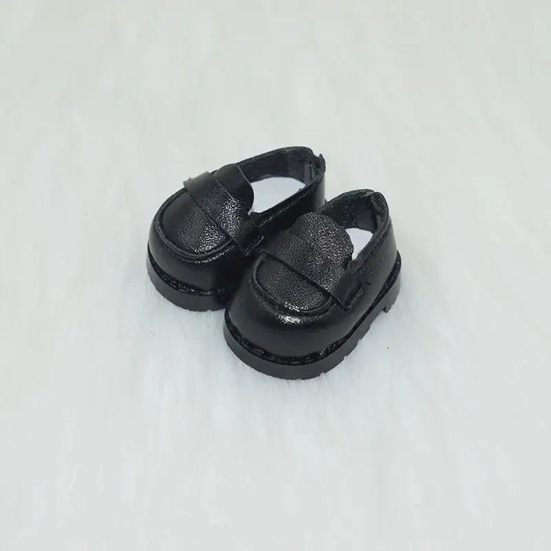 LABUBU Leather Shoes Suitable for 17cm Cotton Dolls Shoes Boots Accessories Toys