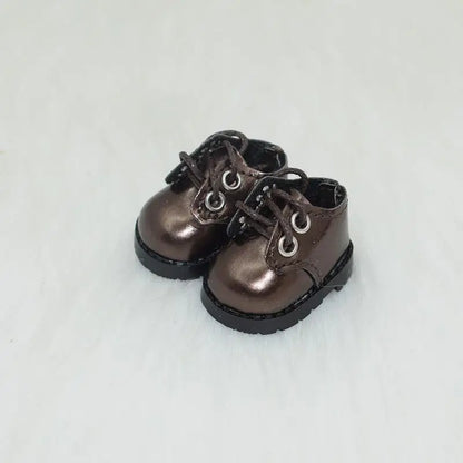 LABUBU Leather Shoes Suitable for 17cm Cotton Dolls Shoes Boots Accessories Toys