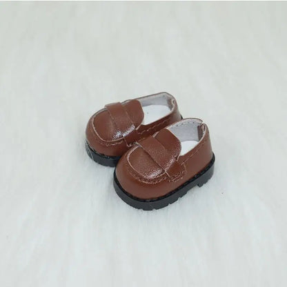 LABUBU Leather Shoes Suitable for 17cm Cotton Dolls Shoes Boots Accessories Toys