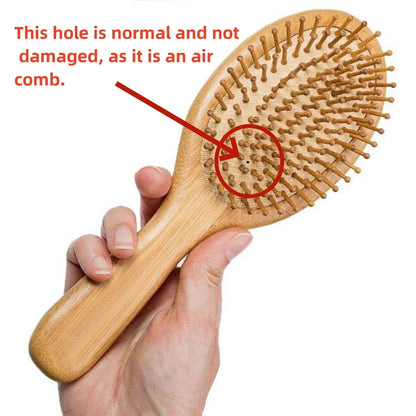 100% Bamboo Hair Comb Brush | Natural and eco-friendly