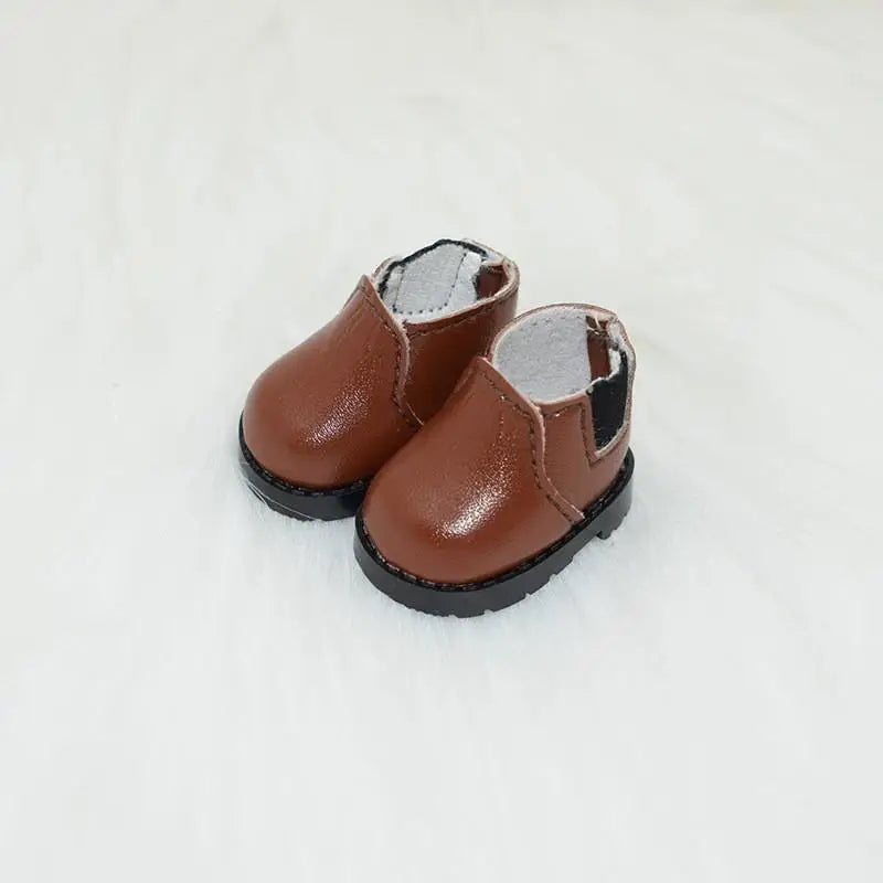 LABUBU Leather Shoes Suitable for 17cm Cotton Dolls Shoes Boots Accessories Toys