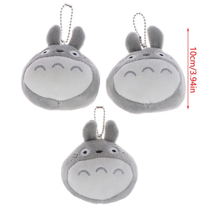 Cartoon Totoro Keychain Cute Doll Keyring Fashion Couple Bag Ornament Key Chain Car Pendant Gift