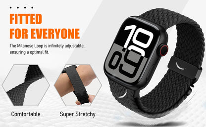 Wristband | Smartwatch braided wrist band For Apple Watch Straps | iWatch sizes 38mm to 44mm