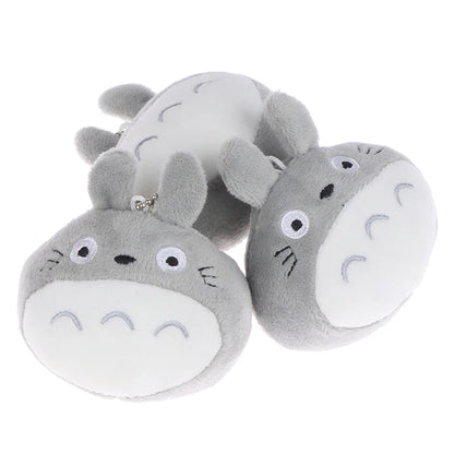 Cartoon Totoro Keychain Cute Doll Keyring Fashion Couple Bag Ornament Key Chain Car Pendant Gift