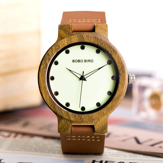 Wrist WATCH | Eco-Friendly wooden Quartz Timepieces Gifts | Eco-Friendly Lightweight and Comfortable Materials