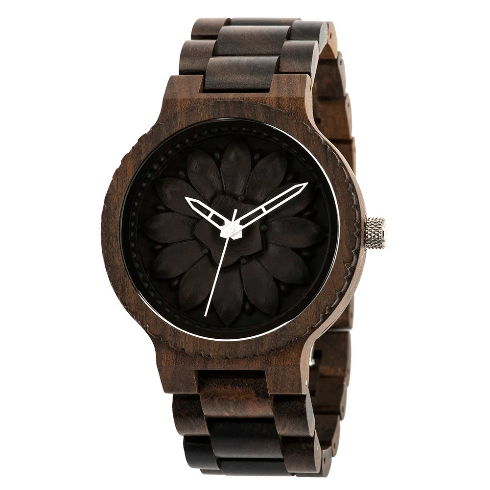 Eco friendly Wood Men Vintage Stylish Watch | Viking Man Watch Wrist Watches For Wood Strap Wristwatch Male Timepieces Customize Wood Box