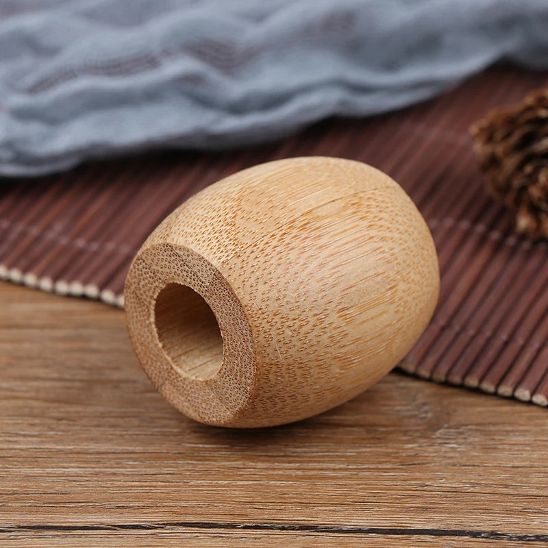 Eco-Friendly Bamboo Toothbrush Holder Wooden Bathroom Stands Natural Vegan Toothbrush Accessories Tools